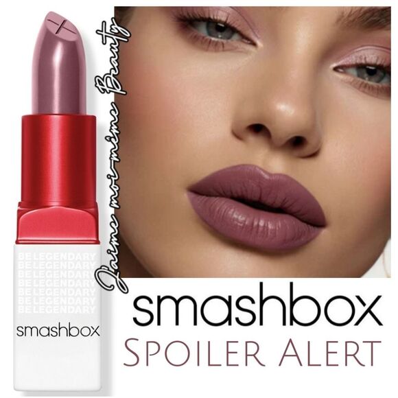 SmashBox Spoiler Alert Be Legendary Prime and Plush Lipstick (Greige Mauve) - Picture 1 of 15
